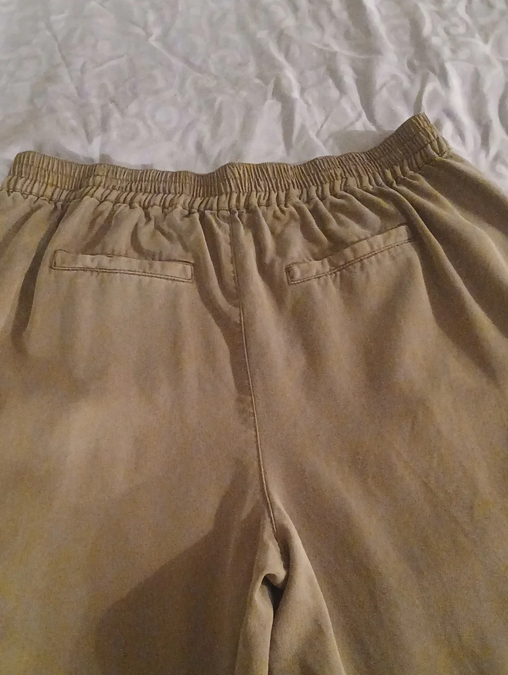 Tribal Men's Khaki Relaxed Chinos